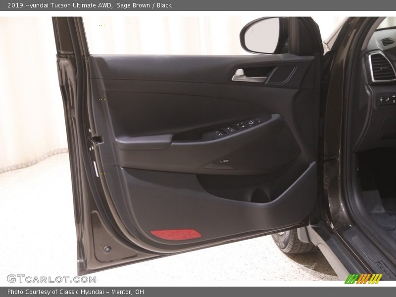 Sage Brown / Black 2019 Hyundai Tucson Ultimate AWD