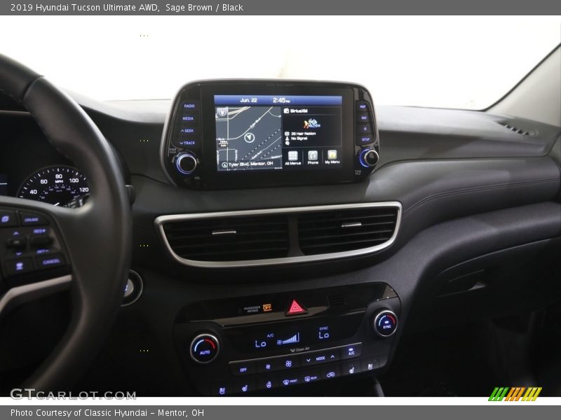 Sage Brown / Black 2019 Hyundai Tucson Ultimate AWD