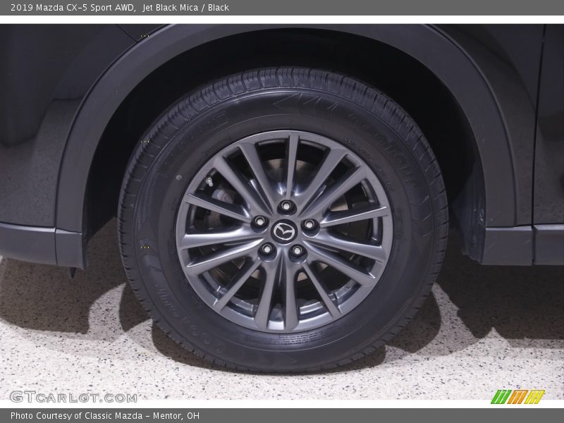 Jet Black Mica / Black 2019 Mazda CX-5 Sport AWD