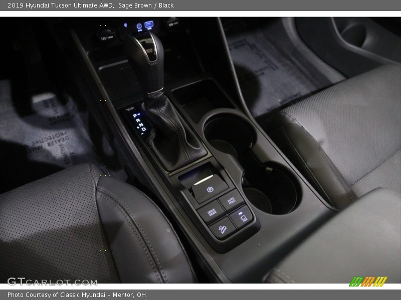 Sage Brown / Black 2019 Hyundai Tucson Ultimate AWD