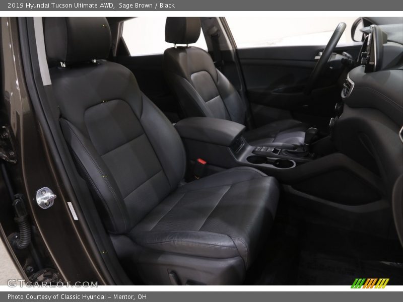 Sage Brown / Black 2019 Hyundai Tucson Ultimate AWD