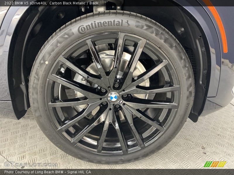 Carbon Black Metallic / Black 2022 BMW X5 sDrive40i