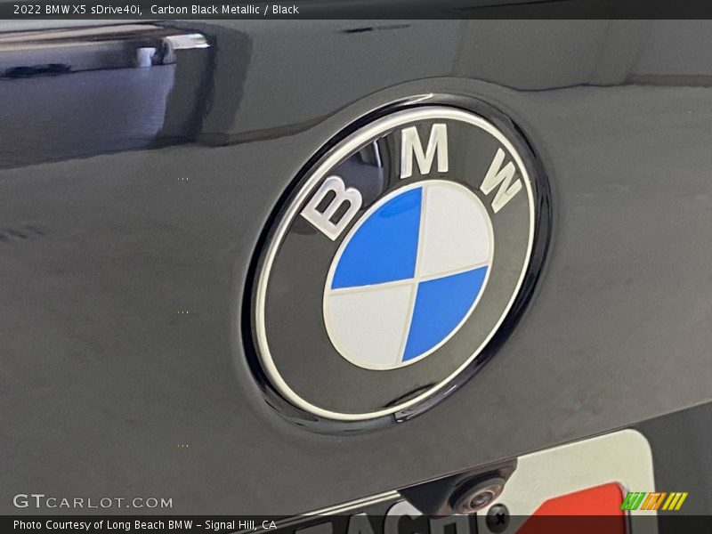 Carbon Black Metallic / Black 2022 BMW X5 sDrive40i