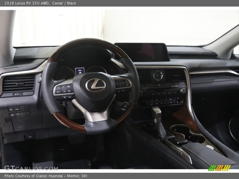 Caviar / Black 2018 Lexus RX 350 AWD