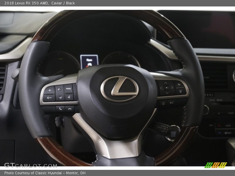 Caviar / Black 2018 Lexus RX 350 AWD