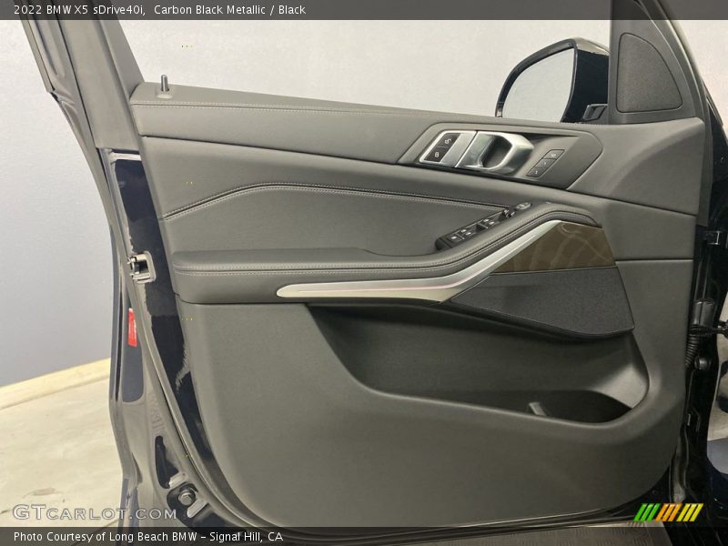 Carbon Black Metallic / Black 2022 BMW X5 sDrive40i
