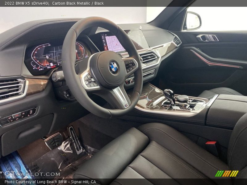 Carbon Black Metallic / Black 2022 BMW X5 sDrive40i