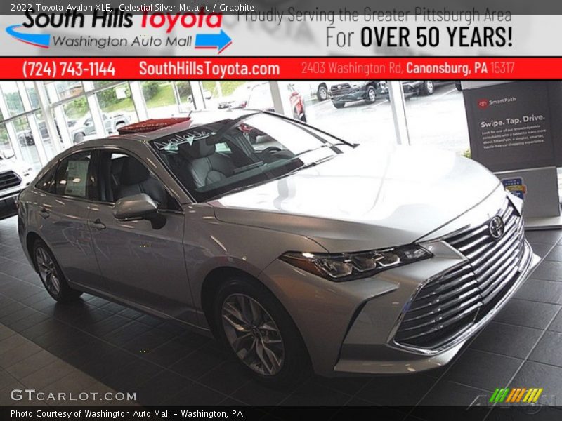 Celestial Silver Metallic / Graphite 2022 Toyota Avalon XLE