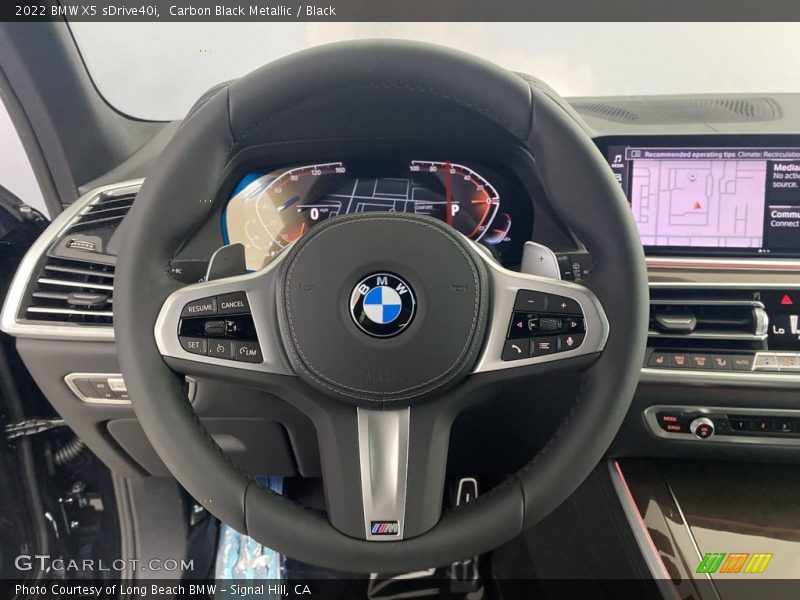 Carbon Black Metallic / Black 2022 BMW X5 sDrive40i