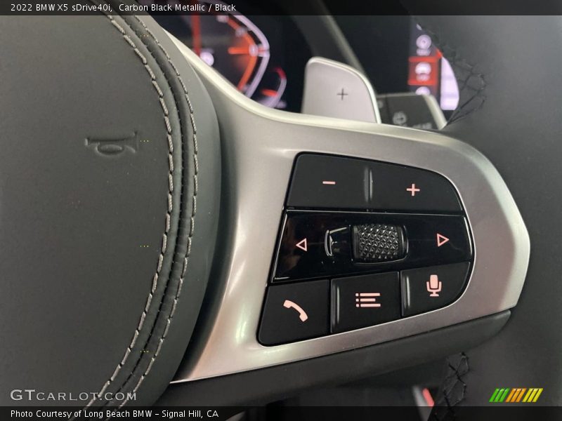 Carbon Black Metallic / Black 2022 BMW X5 sDrive40i
