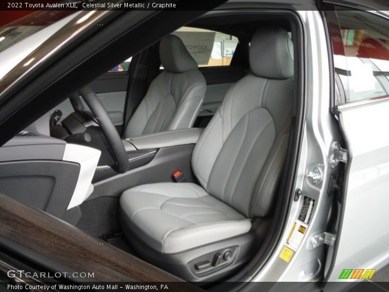 Front Seat of 2022 Avalon XLE