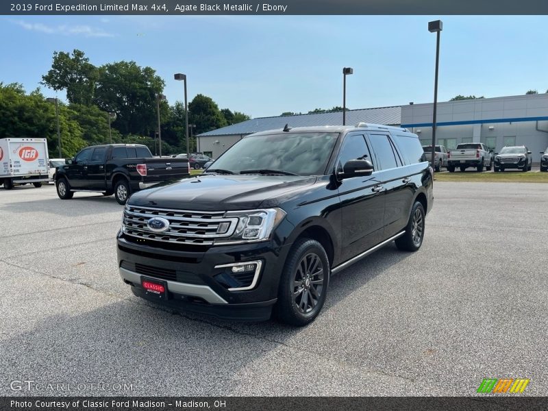 Agate Black Metallic / Ebony 2019 Ford Expedition Limited Max 4x4