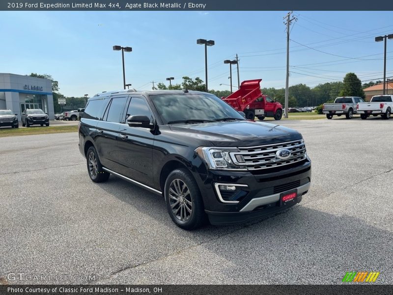 Agate Black Metallic / Ebony 2019 Ford Expedition Limited Max 4x4