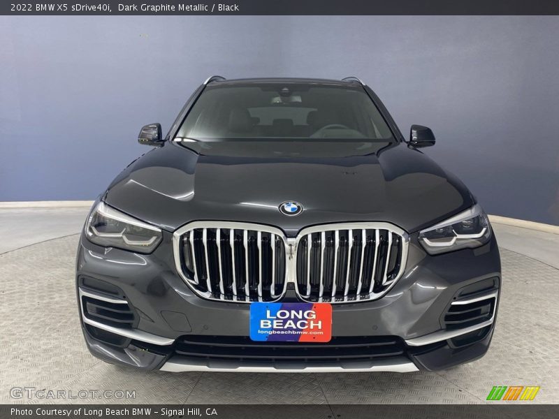Dark Graphite Metallic / Black 2022 BMW X5 sDrive40i