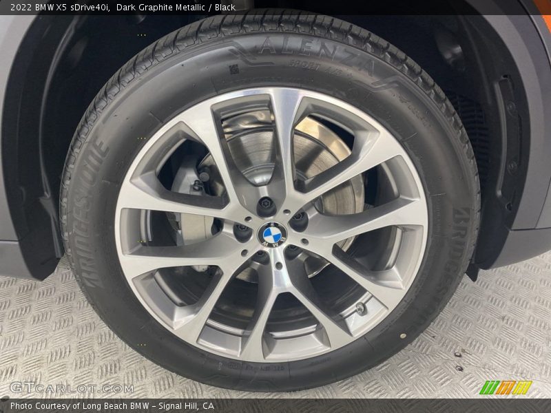 Dark Graphite Metallic / Black 2022 BMW X5 sDrive40i