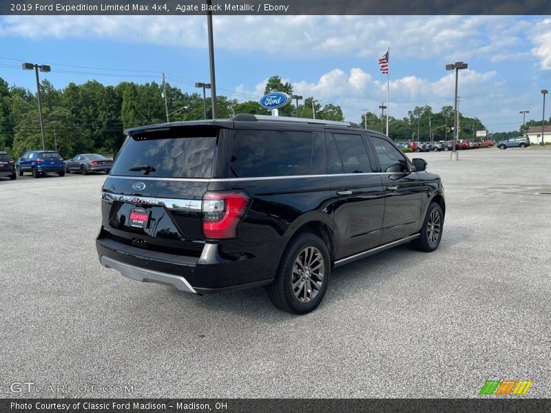 Agate Black Metallic / Ebony 2019 Ford Expedition Limited Max 4x4