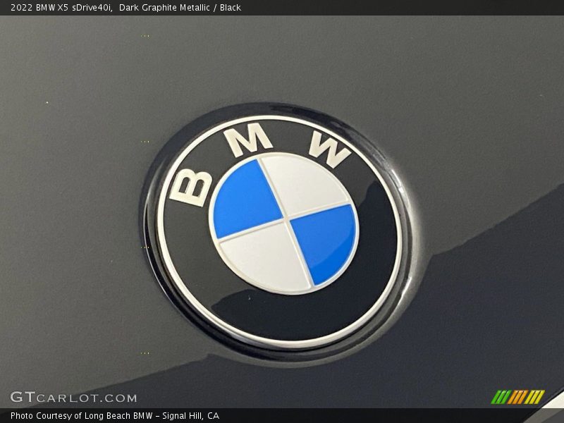 Dark Graphite Metallic / Black 2022 BMW X5 sDrive40i