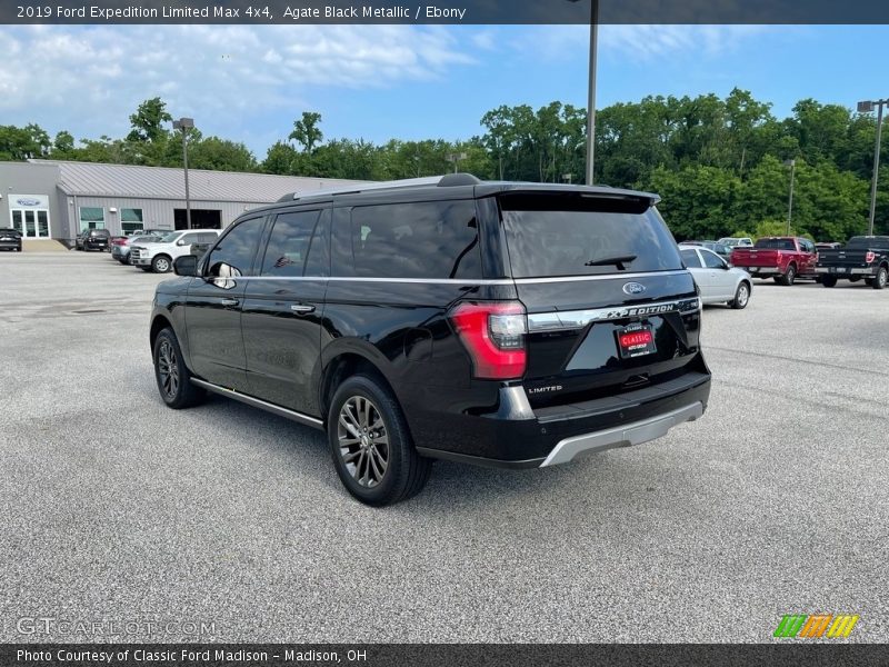 Agate Black Metallic / Ebony 2019 Ford Expedition Limited Max 4x4