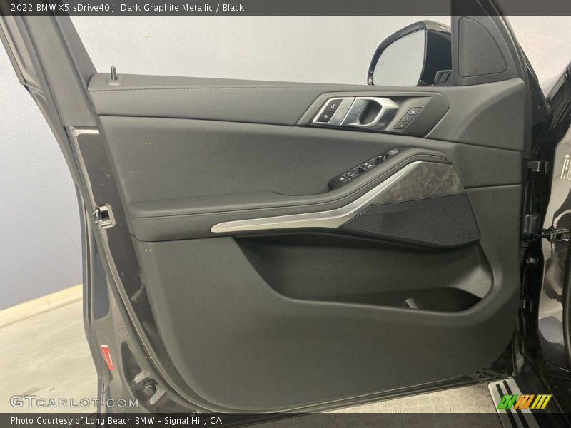 Dark Graphite Metallic / Black 2022 BMW X5 sDrive40i