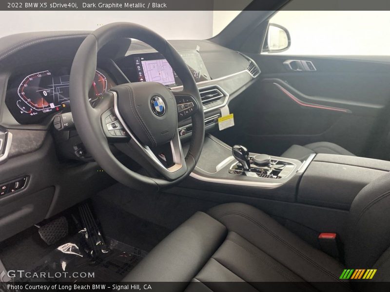 Dark Graphite Metallic / Black 2022 BMW X5 sDrive40i