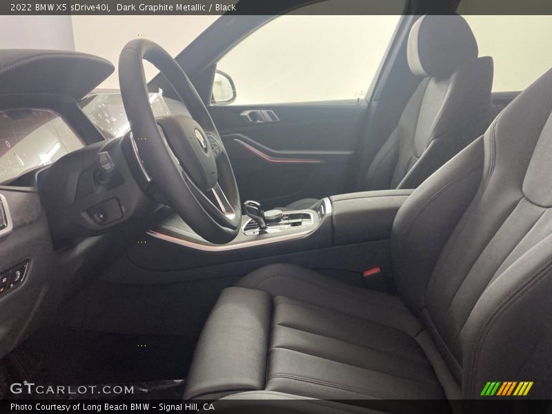 Dark Graphite Metallic / Black 2022 BMW X5 sDrive40i