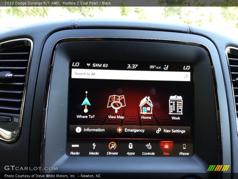 Redline 2 Coat Pearl / Black 2019 Dodge Durango R/T AWD