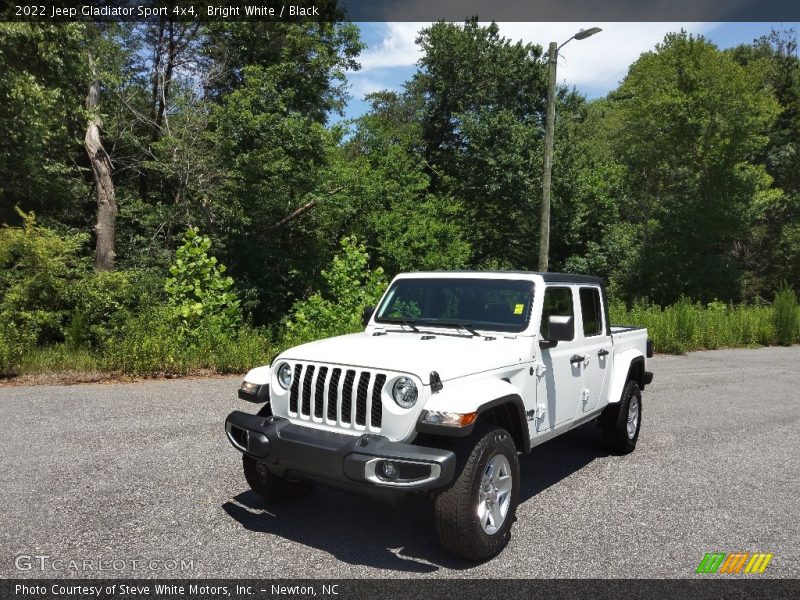 Bright White / Black 2022 Jeep Gladiator Sport 4x4