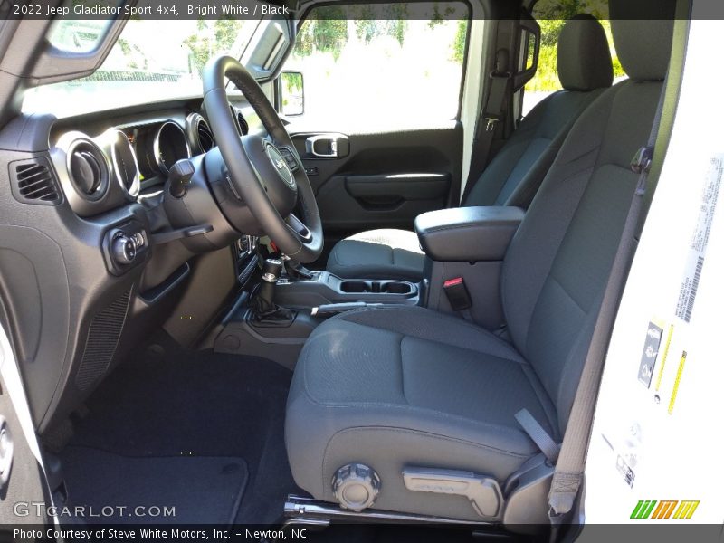 Bright White / Black 2022 Jeep Gladiator Sport 4x4
