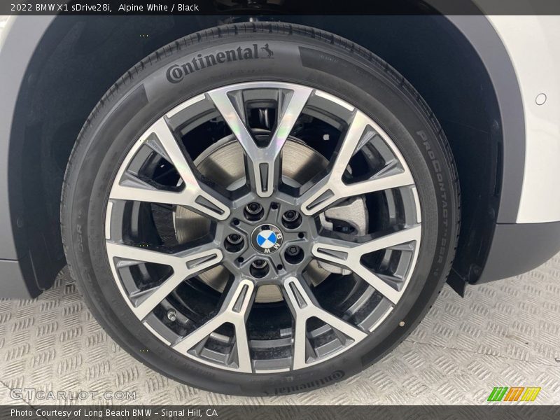 Alpine White / Black 2022 BMW X1 sDrive28i