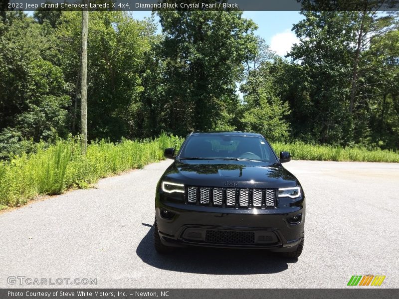 Diamond Black Crystal Pearl / Black 2022 Jeep Grand Cherokee Laredo X 4x4