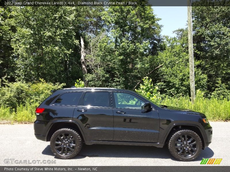  2022 Grand Cherokee Laredo X 4x4 Diamond Black Crystal Pearl