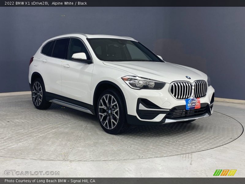 Alpine White / Black 2022 BMW X1 sDrive28i