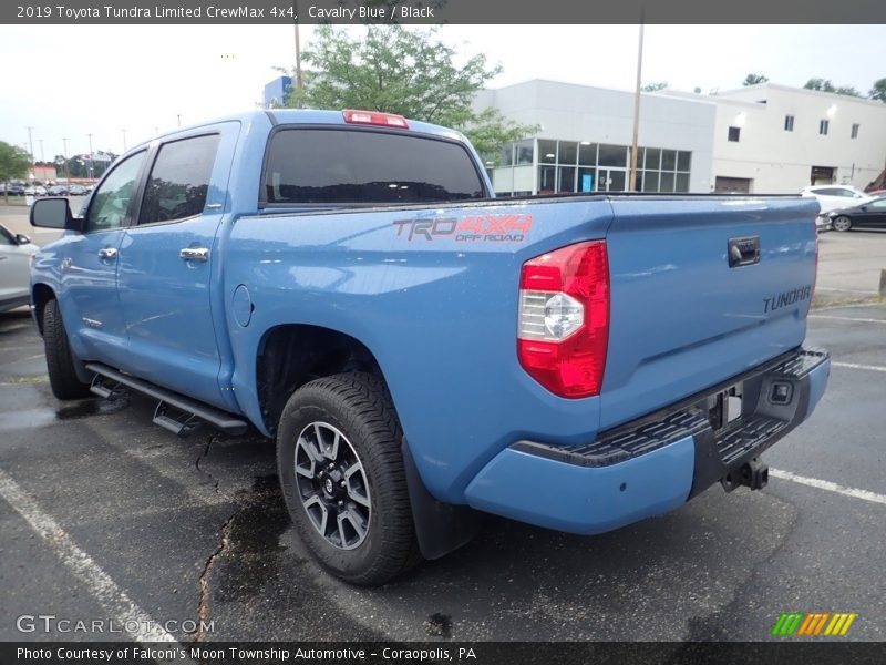 Cavalry Blue / Black 2019 Toyota Tundra Limited CrewMax 4x4