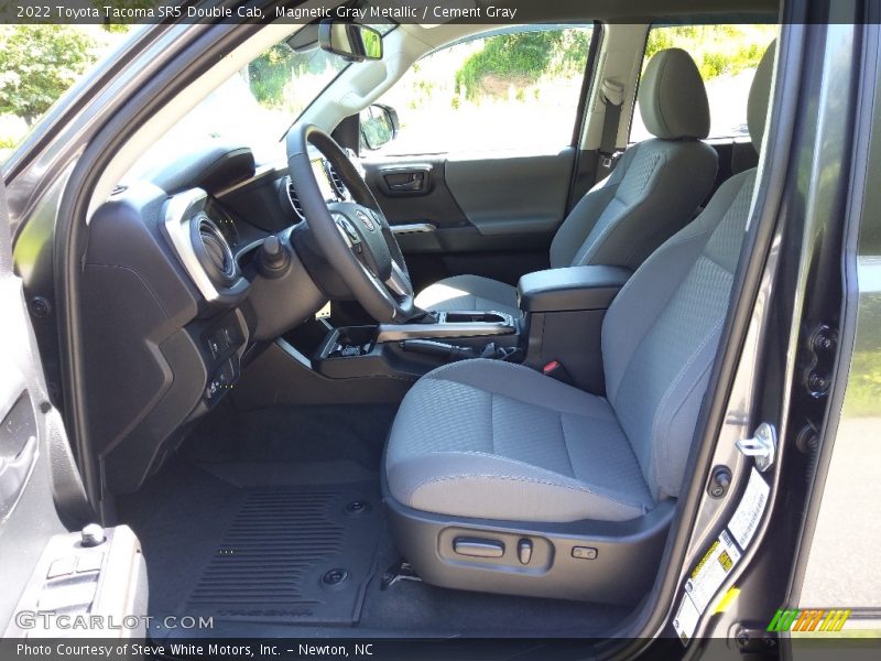  2022 Tacoma SR5 Double Cab Cement Gray Interior
