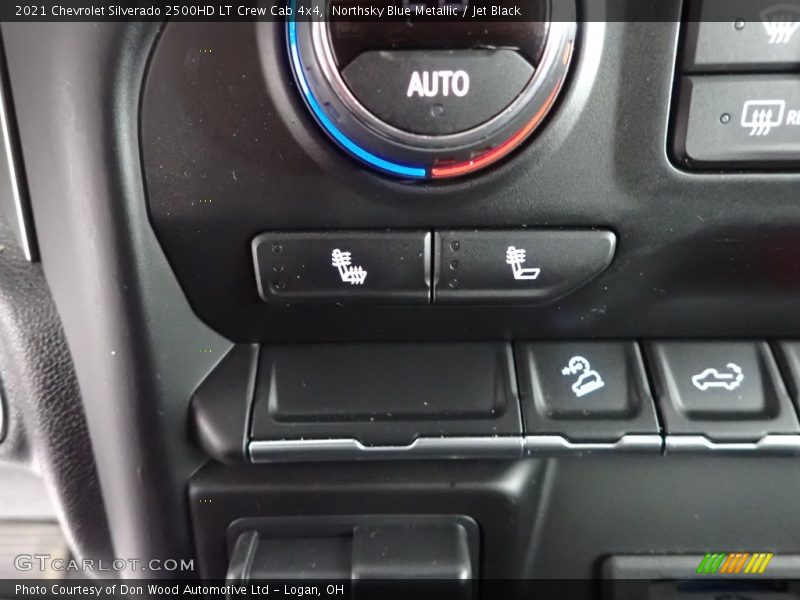 Northsky Blue Metallic / Jet Black 2021 Chevrolet Silverado 2500HD LT Crew Cab 4x4