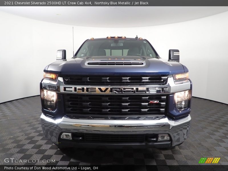 Northsky Blue Metallic / Jet Black 2021 Chevrolet Silverado 2500HD LT Crew Cab 4x4