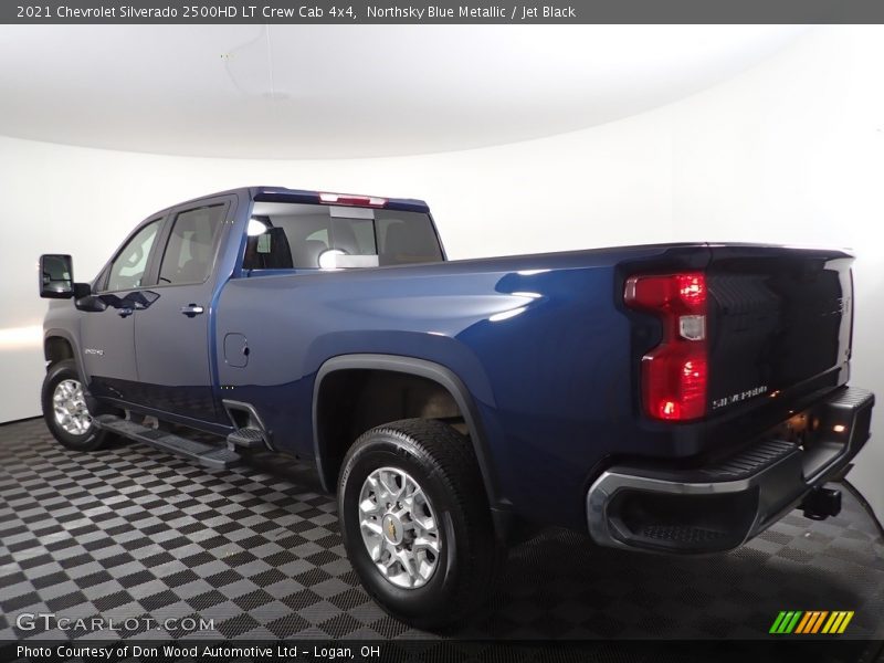 Northsky Blue Metallic / Jet Black 2021 Chevrolet Silverado 2500HD LT Crew Cab 4x4