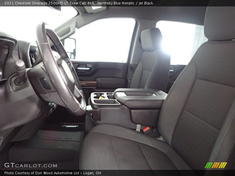 Northsky Blue Metallic / Jet Black 2021 Chevrolet Silverado 2500HD LT Crew Cab 4x4
