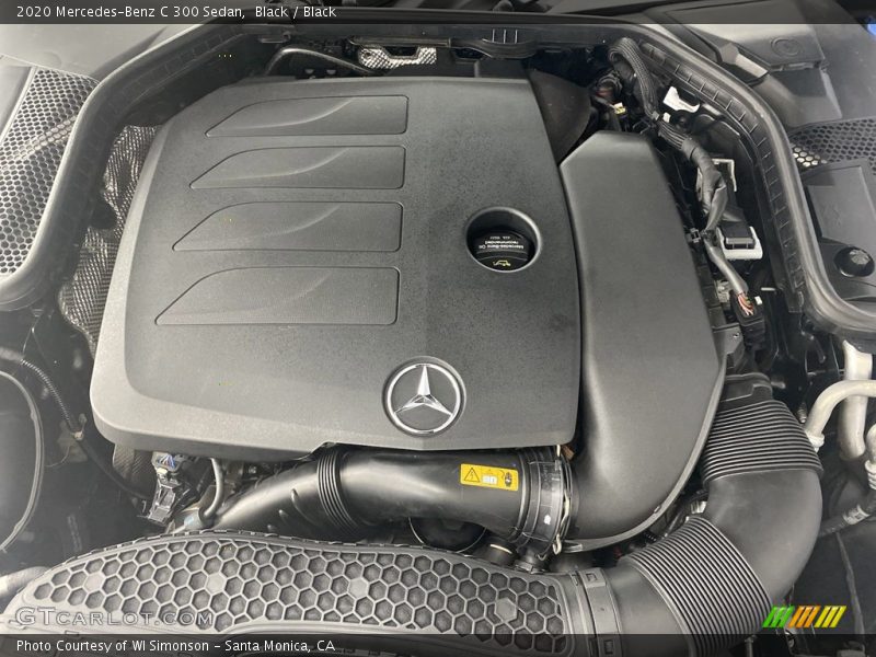 Black / Black 2020 Mercedes-Benz C 300 Sedan