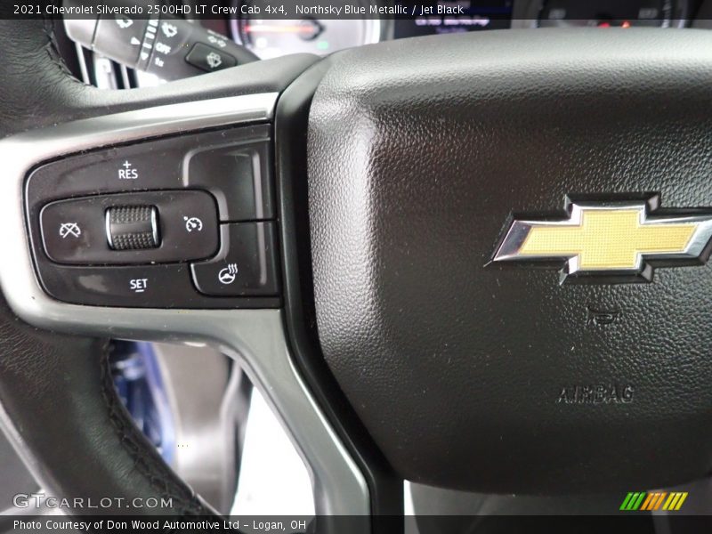 Northsky Blue Metallic / Jet Black 2021 Chevrolet Silverado 2500HD LT Crew Cab 4x4