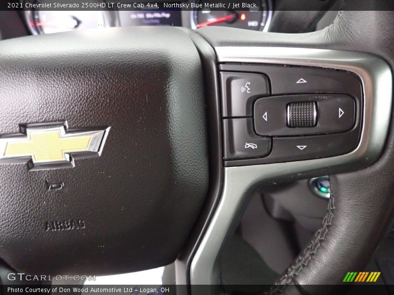 Northsky Blue Metallic / Jet Black 2021 Chevrolet Silverado 2500HD LT Crew Cab 4x4