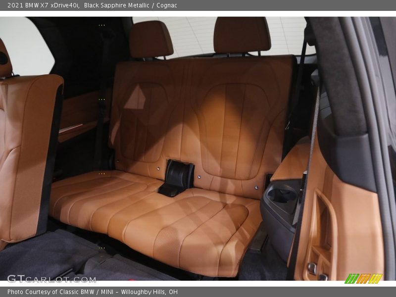Black Sapphire Metallic / Cognac 2021 BMW X7 xDrive40i