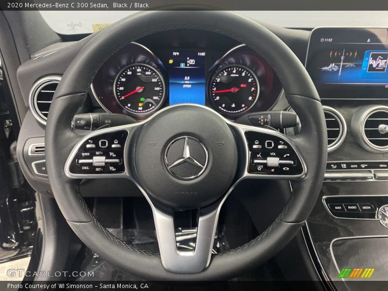 Black / Black 2020 Mercedes-Benz C 300 Sedan