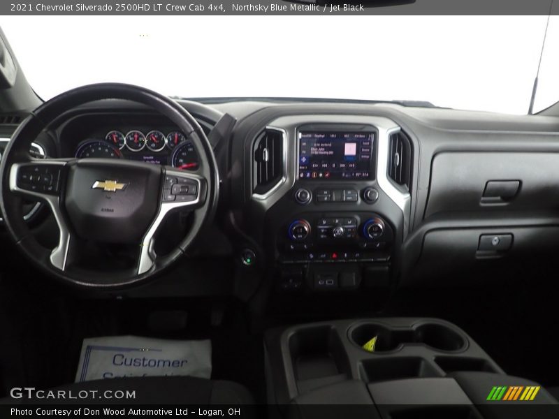 Northsky Blue Metallic / Jet Black 2021 Chevrolet Silverado 2500HD LT Crew Cab 4x4