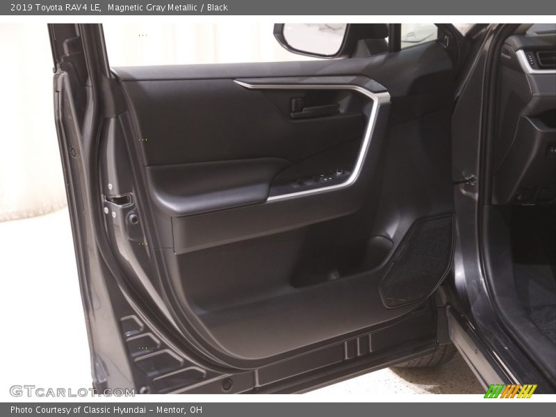 Magnetic Gray Metallic / Black 2019 Toyota RAV4 LE