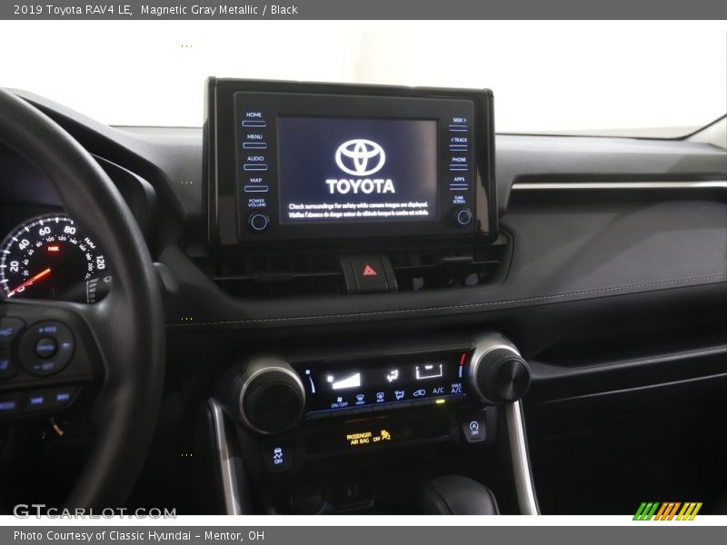 Magnetic Gray Metallic / Black 2019 Toyota RAV4 LE