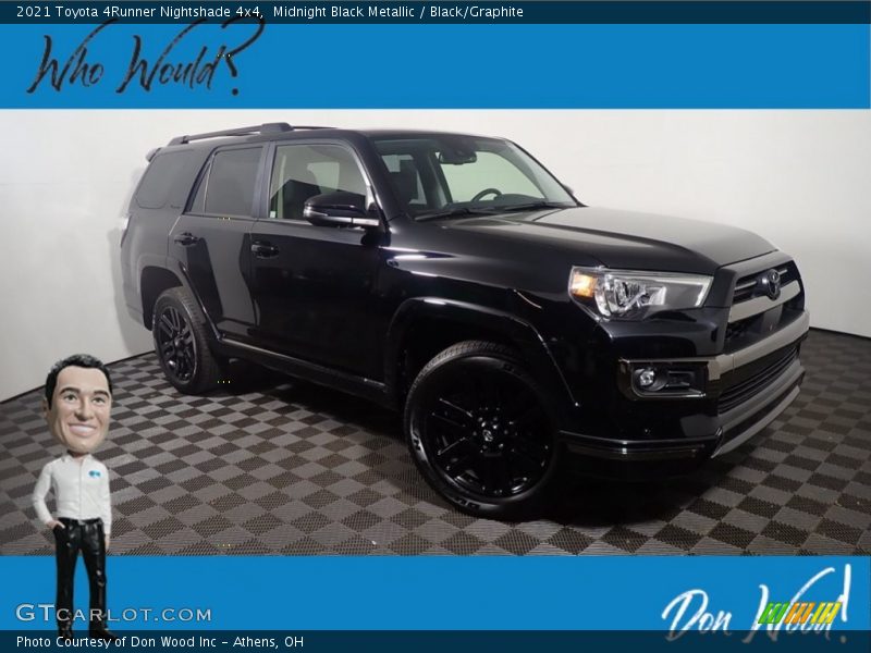 Midnight Black Metallic / Black/Graphite 2021 Toyota 4Runner Nightshade 4x4