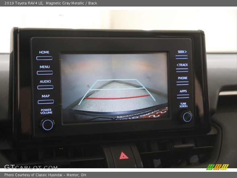 Magnetic Gray Metallic / Black 2019 Toyota RAV4 LE