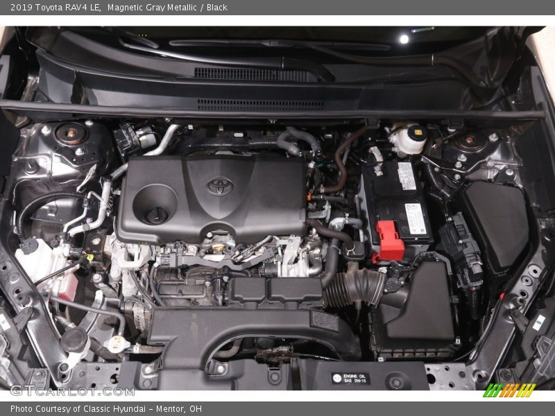 Magnetic Gray Metallic / Black 2019 Toyota RAV4 LE