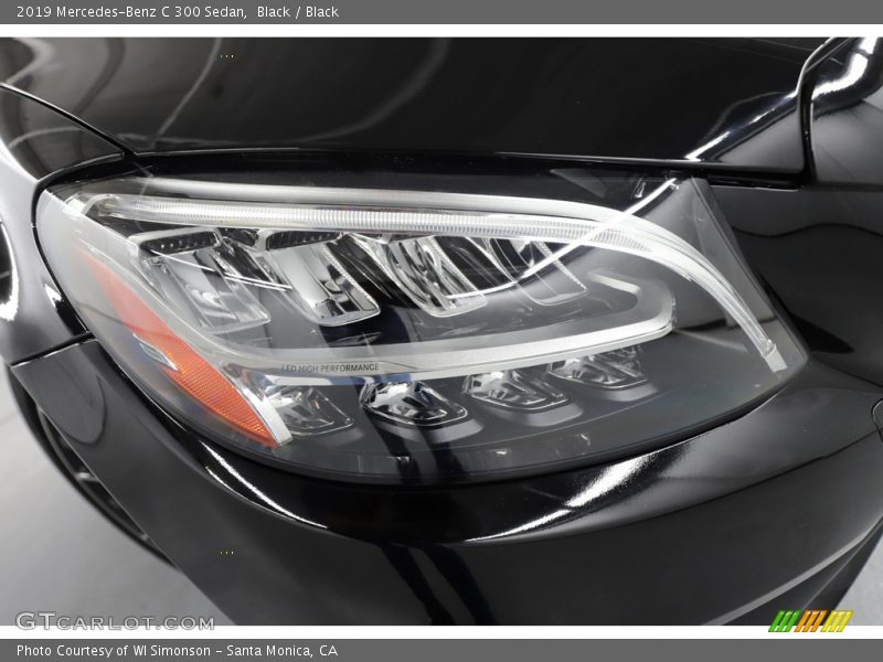 Black / Black 2019 Mercedes-Benz C 300 Sedan